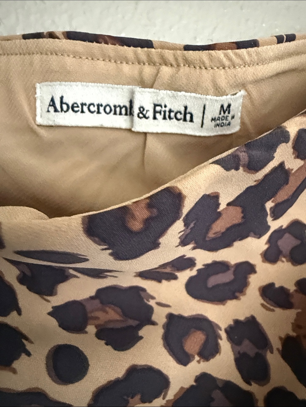 Abercrombie & Fitch Leopard Print Maxi Skirt - Brown & Black - Picture 2 of 5
